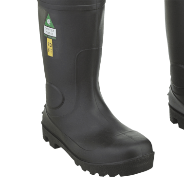 Steel toe hip waders shop